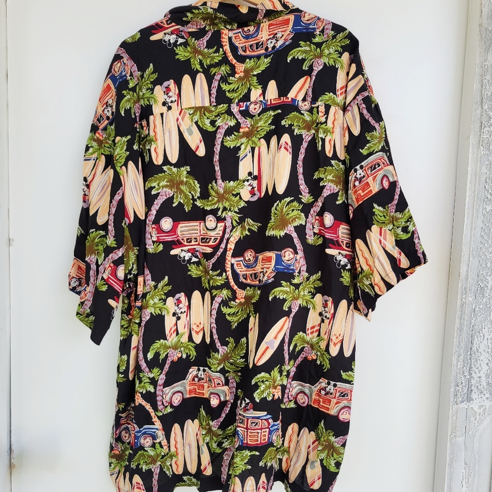 Vintage Disney Catalog Mickey Hawaiian Shirt 3X *Read* - Picture 9 of 9